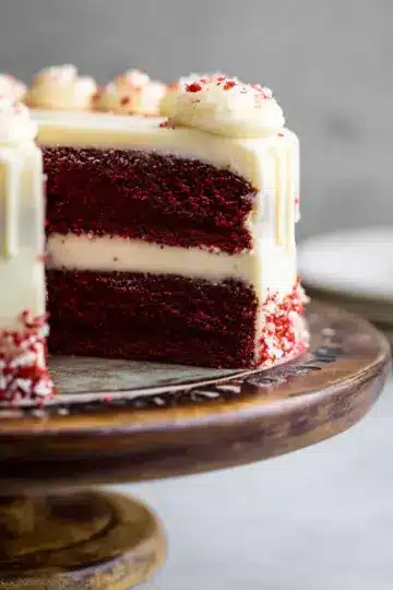 Red Velvet Cake with Cream Cheese Frosting