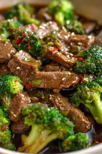 Chinese Beef and Broccoli