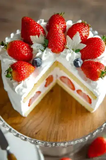 Japanese Strawberry Shortcake いちごのショートケーキ 2