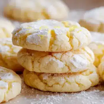 Ooey Gooey Lemon Cookies