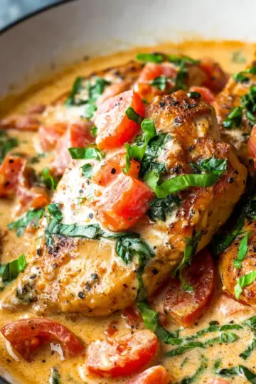 Creamy Tomato Basil Chicken