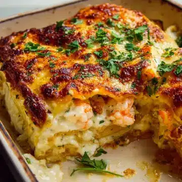 Creamy Seafood Lasagna