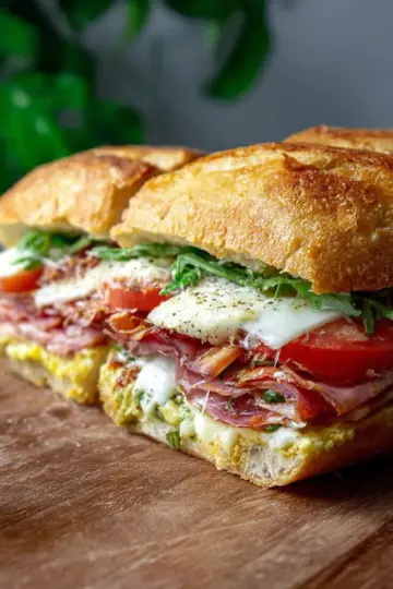 The Ultimate Gourmet Ciabatta Sandwich