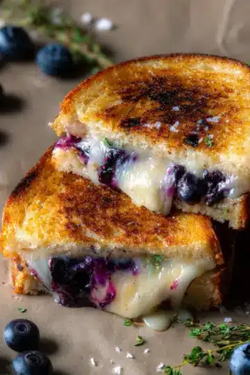 Blueberry White Cheddar Grilled Cheese