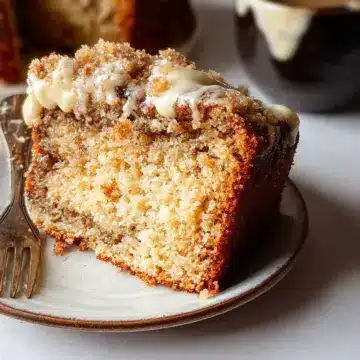 Creamy Banana Bread Coffee Cakes