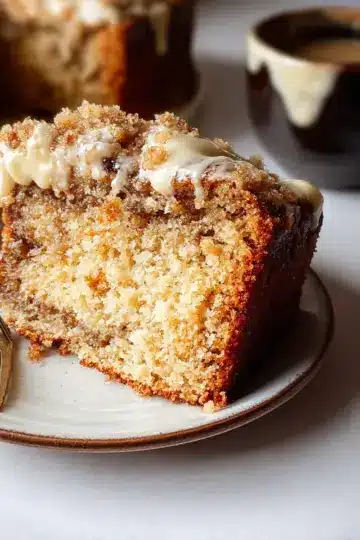 Creamy Banana Bread Coffee Cakes