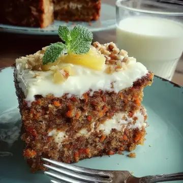 Carrot Pineapple Cake