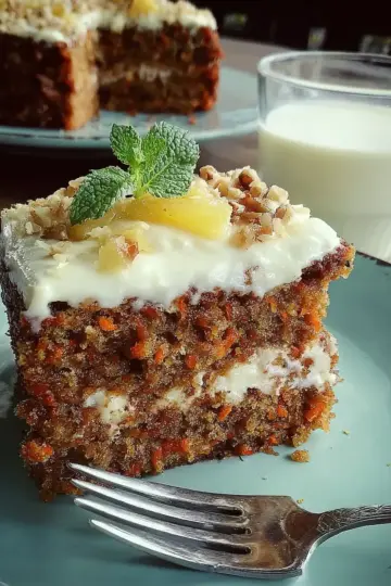 Carrot Pineapple Cake