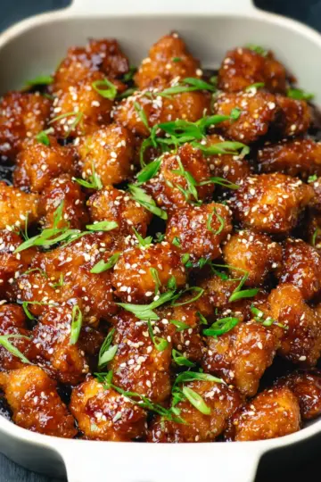Baked Honey Sesame Chicken