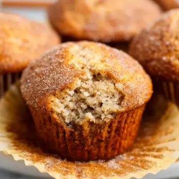 Cinnamon Banana Bread Muffins (Best Banana Muffin Recipe)