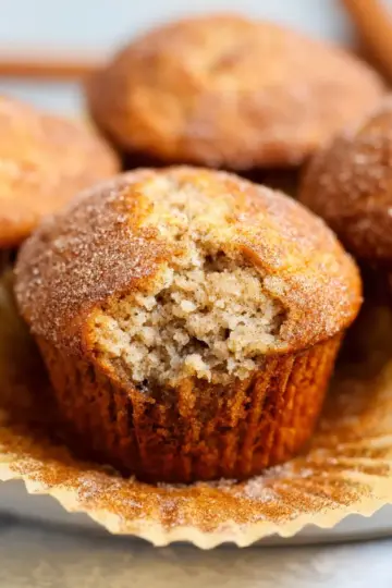 Cinnamon Banana Bread Muffins (Best Banana Muffin Recipe)