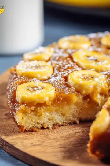 Banana Upside Down Cake