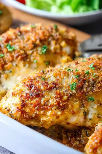 Baked Caesar Chicken