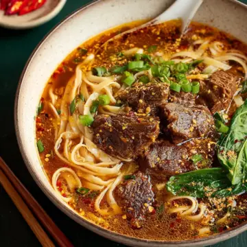 Satay Beef Noodle Soup