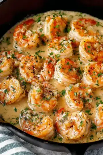 Creamy Garlic Shrimp