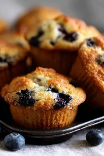 Blueberry Muffins (ultra moist!)