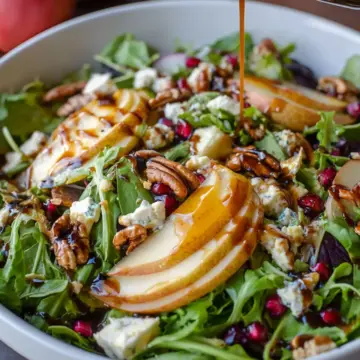 Pear Salad with Balsamic Vinaigrette
