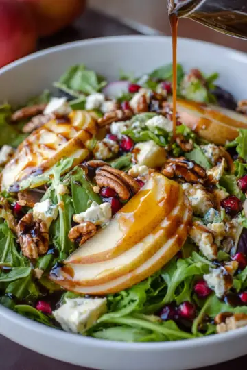 Pear Salad with Balsamic Vinaigrette
