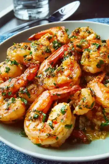Simple Garlic Shrimp