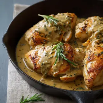 Creamy Rosemary-Dijon Chicken