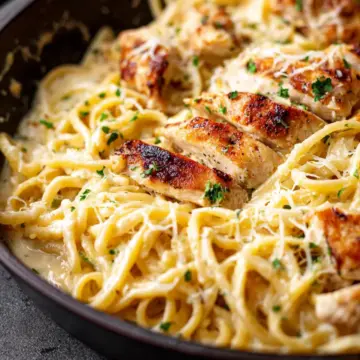 Garlic Parmesan Chicken Pasta