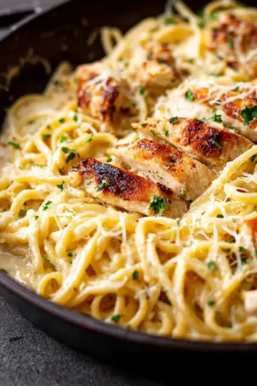 Garlic Parmesan Chicken Pasta