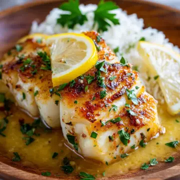 Lemon Butter Cod Recipe