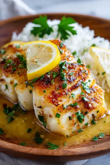 Lemon Butter Cod Recipe