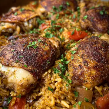 One Pot Chicken and Dirty Rice