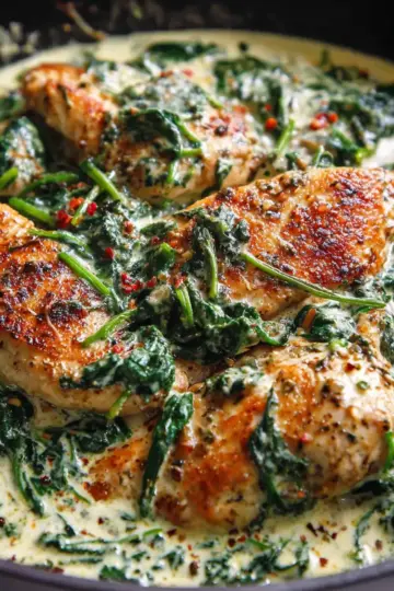 Creamy Spinach Chicken