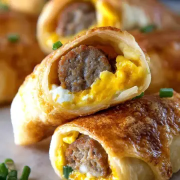 Sausage and Egg Roll Ups