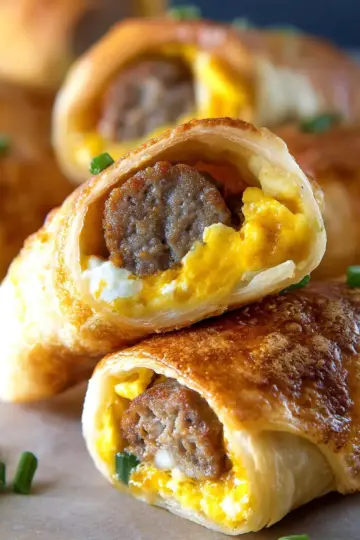 Sausage and Egg Roll Ups