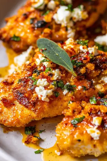 Hot Honey Feta Chicken