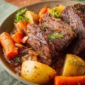 Slow Cooker Pot Roast