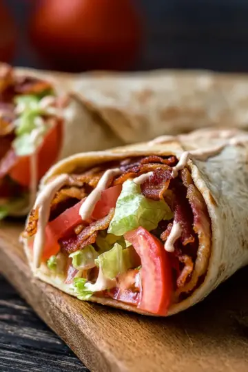 BLT Wraps with Secret Sauce