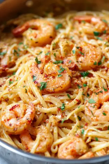 Bang Bang Shrimp Pasta
