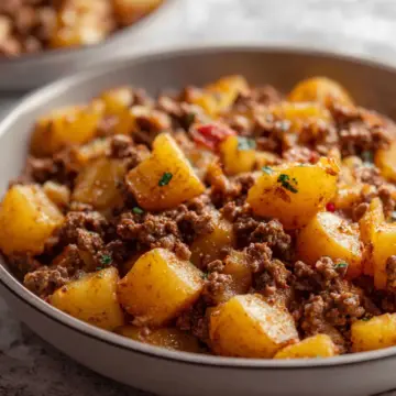 Ground Beef and Potatoes Recipe