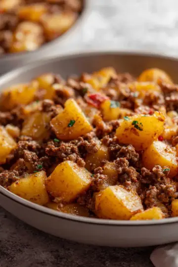 Ground Beef and Potatoes Recipe