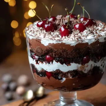 Vegan Black Forest Trifle