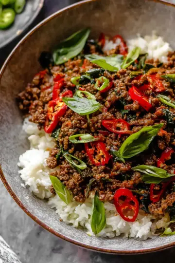 Thai Basil Beef (Pad Gra Prow)