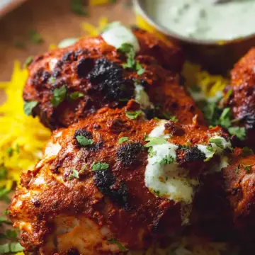 Oven Baked Tandoori Chicken