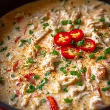 Creamy White Crab Chili