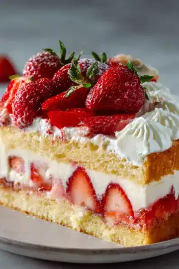 Fraisier Cake