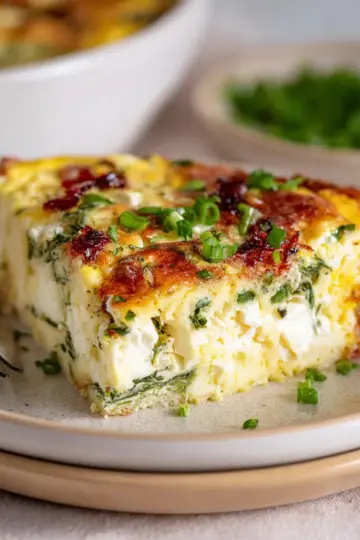 Cottage Cheese Egg Bake