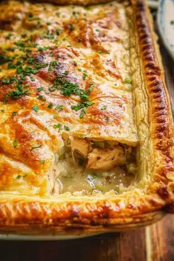 Chicken and Leek Pie