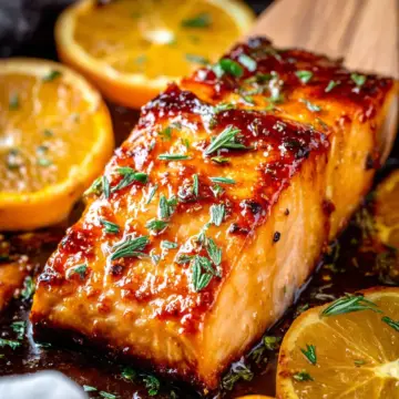 Orange Glazed Salmon