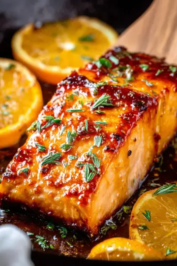 Orange Glazed Salmon