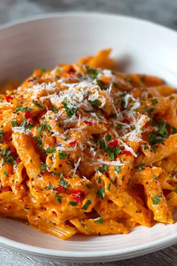 Easy and Creamy Tomato Garlic Pasta Recipe