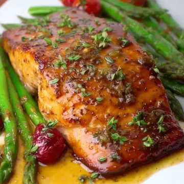 Maple Dijon Salmon