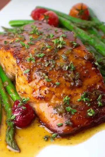 Maple Dijon Salmon